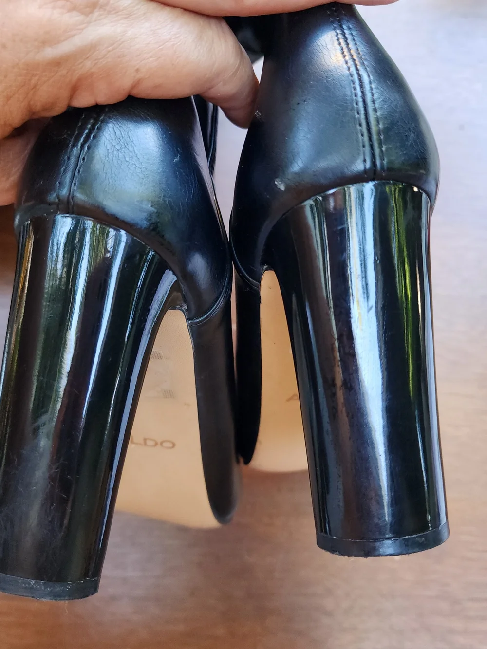 ALDO Thejan Black Over The Knee Thigh High Stiletto Boots [9]